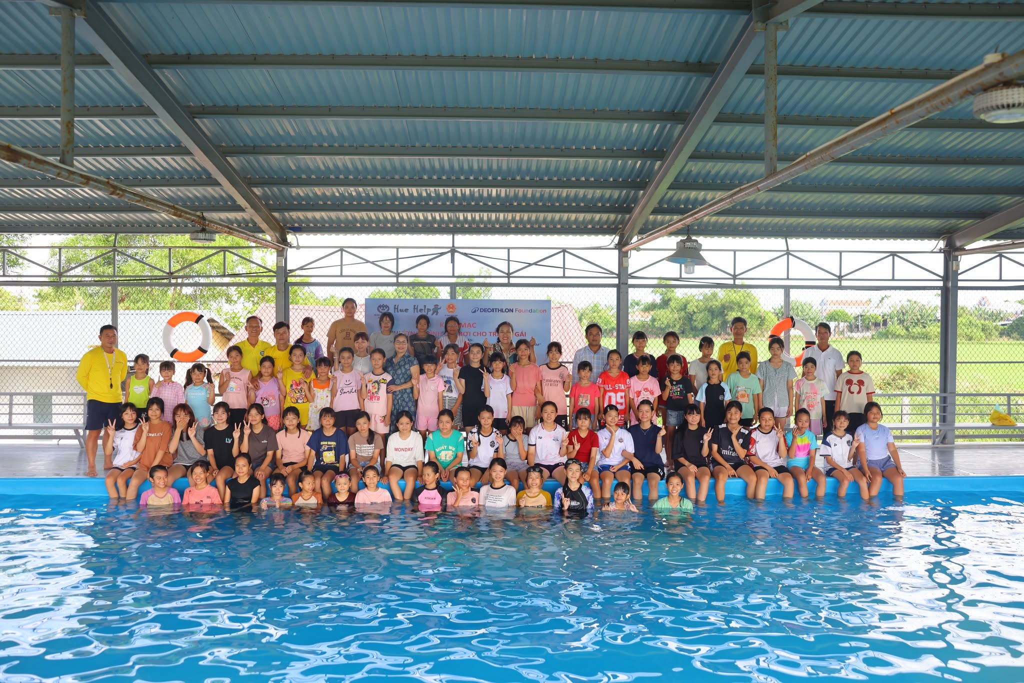 650 Girls Learn Survival Swimming: When Gender Equality Starts With a Life Skill